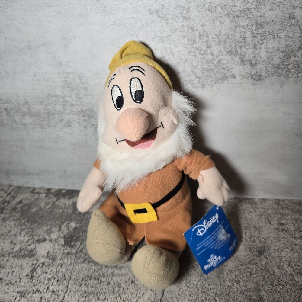 Doc Toy Factory Snow White & the Seven Dwarfs Plush Set Doll Dwarf Game Prize 8"